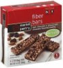 Market Pantry fiber bars dark chocolate & almond Calories