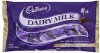 Cadbury fine milk chocolate miniatures dairy milk Calories