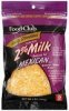 Food Club finely shredded cheese blend natural, mexican style, reduced fat Calories