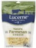 Lucerne finely shredded cheese parmesan Calories