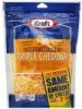 Kraft finely shredded cheese triple cheddar Calories