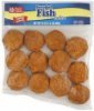 Clear Value fish cakes breaded, value pack Calories