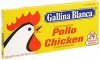 Gallina Blanca flavor bouillon chicken Calories