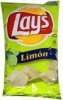 Lays flavored potato chips limon, tangy lime Calories