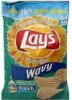 Lays flavored potato chips the original hidden valley ranch Calories