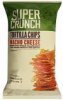 Super Crunch flavored tortilla chips nacho cheese Calories