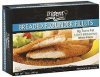 Trident Seafoods flounder fillets breaded Calories