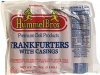 Hummel Bros. frankfurters with casings Calories