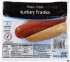 Winn Dixie franks turkey Calories