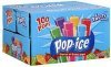 Pop-Ice freezer pops 6 fruity flavors Calories