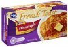Kroger french toast homestyle Calories