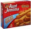 Aunt Jemima french toast sticks cinnamon Calories
