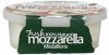 Mozzarella Fresca fresh 100% natural mozzarella medallions Calories