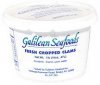Galilean Seafoods fresh chopped clams Calories