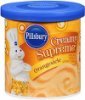 Pillsbury frosting creamy supreme orangesicle Calories