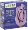 Yasso frozen yogurt bars greek, blueberry Calories