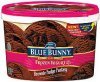 Blue Bunny Frozen frozen yogurt brownie fudge fantasy fat free 1.75 qt tub Calories