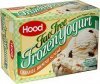 Hood frozen yogurt fat free, caramel brownie sundae Calories