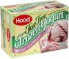 Hood frozen yogurt fat free, double raspberry Calories