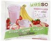 Yasso frozen yogurt greek fat-free, smoothies, strawberry banana Calories