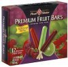 Private Selection fruit bars premium, assorted Calories