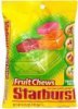 Starburst fruit chews tropical fruits Calories