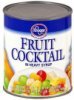 Kroger fruit cocktail in heavy syrup Calories
