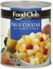 Food Club fruit cocktail in heavy syrup Calories