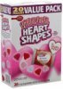 Betty Crocker fruit flavored snacks value pack, valentine heart shapes, assorted fruit flavors Calories