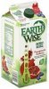 Earth Wise fruit juice beverage pomegranate blueberry Calories