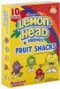 Lemon-Head & Friends fruit snacks assorted flavors Calories