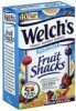 Welchs fruit snacks mixed fruit Calories
