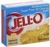 Jell-o gelatin dessert low calorie, sugar free, lemon Calories