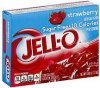 Jell-o gelatin dessert low calorie, sugar free, strawberry Calories