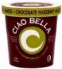 Ciao Bella gelato chocolate hazelnut Calories