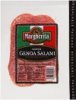 Margherita genoa salami sliced Calories