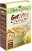 Hannaford get trim crunch cereal and snack. Calories