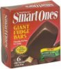 Smart Ones giant fudge bars chocolate fat free ice cream Calories
