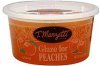 Marzetti glaze for peaches Calories
