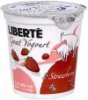Liberte goat yogourt strawberry Calories