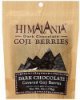 Himalania goji berries dark chocolate covered Calories