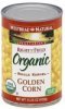 Westbrae Natural golden corn organic whole kernel Calories