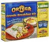 Ortega grande breakfast kit Calories