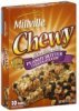 Millville granola bars chewy, peanut butter chocolate chip Calories