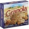Meijer granola bars crunchy, variety pack Calories