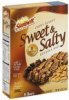 Sunbelt granola bars sweet & salty, chewy peanut Calories