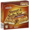 Millville granola bars sweet & salty nut, with almonds Calories