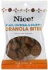 Nice granola bites flax, oatmeal & raisin Calories