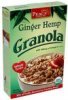 Peace Cereal granola ginger hemp Calories