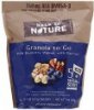 Back To Nature granola to go wild blueberry walnut with flax seed Calories